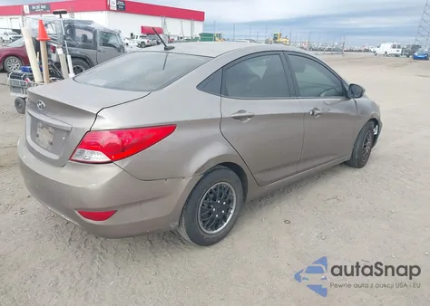 2012 Hyundai Accent Gls из США, поврежденный, VIN KMHCT4AE8CU205435